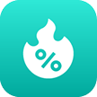 Icono de promociones instantáneas y cupones relámpago