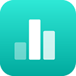 Icono de reportes de ventas y análisis de productos